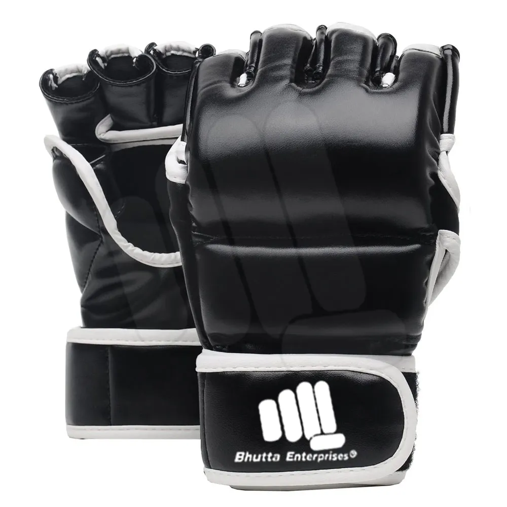 Personalizzabile MMA arti marziali miste mezza finger gloves boxe