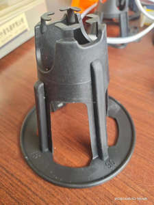 หมวกนิรภัย50มม. X 65มม. ลวดตัดตรงเรียบสีเหลืองวัสดุก่อสร้างพลาสติกที่เป็นมิตรกับสิ่งแวดล้อม - Product Image 2