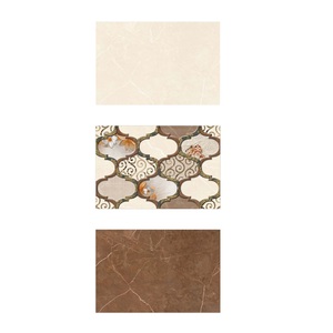 Azulejos de pared esmaltados de cerámica de color gris decorativos de diseño 3D 300x450mm - Product Image 5