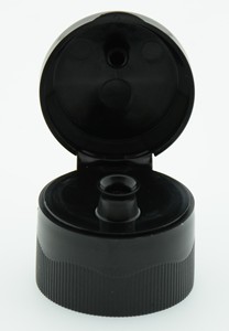 Capuchon à visser à deux parties de 28 mm de type rabattable pour bouteilles en plastique - Product Image 4