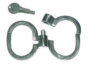 ผู้ผลิตกุญแจมือสแตนเลสแบบพับได้ 8 ตัว สำหรับขายส่ง อุปกรณ์พันธนาการโลหะ BDSM ของเล่นทางเพศ - Product Image 2