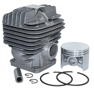 Groothandel 50mm cilinder kit kettingzaag-Motor Cilinderkop Piston Ring Kit Voor Stihl MS440 044 Kettingzaag 1128 020 1227 50Mm