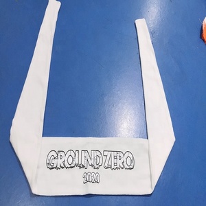 Bandeaux et bandanas multifonctions en polyester/coton avec logo sérigraphié personnalisé - russ Hodeband pour usage décontracté, emballage en vrac - Product Image 1