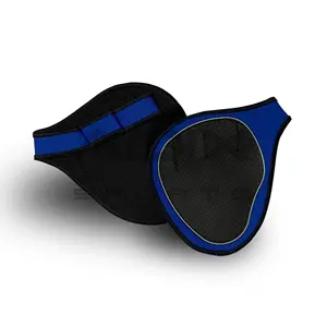 Il Marchio su misura In Gomma Flessibile di Palma Resistente Neoprene Fitness Palestra Allenamenti Grip Pads supporto A Mano