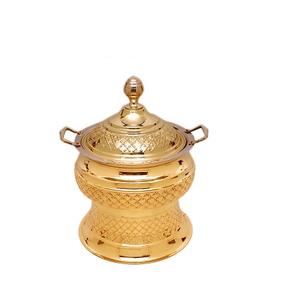Bestest Quality Chafing Dish Handmade Brass Gold Polished <b>Food</b> <b>Warmer</b> Chafing Dish For Hotel Restaurant Use - Product Image 5