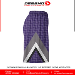 Uniforme de lacrosse unisexe, nouveau design, manches courtes, vêtements de sport en polyester, logo personnalisable, maillots et shorts réversibles, adultes, imprimés - Product Image 2