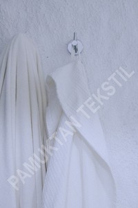 High Quality 100% Cotton <b>Waffle</b> <b>Bathrobe</b> with Custom Logo Hand Woven Technique Hotel Style for Home Use Made in Turkey - Product Image 3