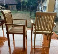 Chaise de salle à manger en rotin, haute qualité, Style européen, cadre en bois massif, haute qualité, vente en gros