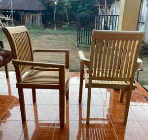 Chaise de salle à manger en rotin, haute qualité, Style européen, cadre en bois massif, haute qualité, vente en gros - Product Image 5