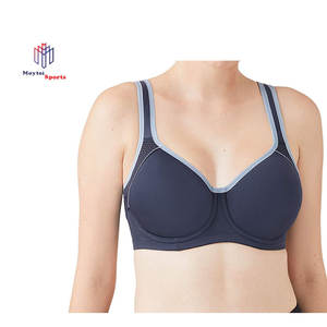 เสื้อชั้นในสตรีน้ำหนักเบาระบายอากาศได้ดีผ้าสแปนเด็กซ์ยืดหยุ่นสูงสำหรับยิมฟิตเนสและโยคะ - Product Image 3