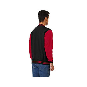 Venta al por mayor de los hombres de la chaqueta de invierno Varsity personalizable y Letterman chaquetas de béisbol en varios colores de gran tamaño al aire libre Jacek - Product Image 2