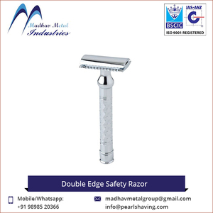 Custom/Madhav Metal <b>Razor</b> Perfect <b>Blade</b> <b>Single</b> <b>Blade</b> Non-Disposable Safety <b>Razor</b> for Men - Product Image 6