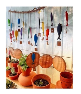 100% décor nautique fait à la main, ornement mural, poisson en bois, décoration murale, cadeaux artisanaux // poisson en bois // cathy: + 84813366387 99GD - Product Image 1