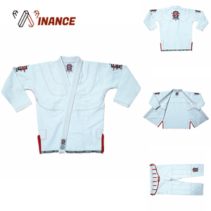 Shoyoroll gi bjj gi personnalisé brésilien jiu jitsu gi coutures contrastantes 100% coton léger 450 gsm perle tissage bjj - Product Image 1
