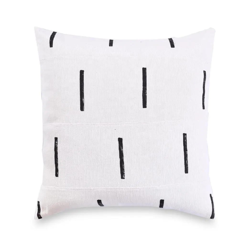 Best demanding african mudcloth pillow cases at best price block printed cotton white cushion cover cushions home decor pillow