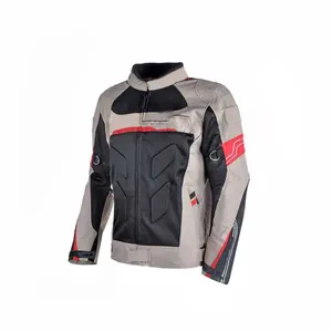 Jaket berkendara tekstil Cardura untuk pria jaket pelindung terbaik jaket sepeda motor balap Cardura
