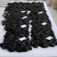Lots de Cheveux Humains Indiens Bruts Ondulés de Donneur Unique en Gros, Cuticules Alignées, Fournisseur de Cheveux Indiens Bruts, Cheveux Humains Bruts Cambodgiens