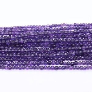 ลูกปัดอัญมณีทรงกลมเรียบ4มม. จากผู้ผลิตขายส่ง - Product Image 5
