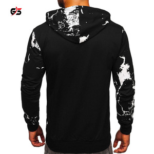 Pull à capuche manches longues pour hommes, vêtement décontracté, Style imprimé à Sublimation, 100% Polyester, impression personnalisée, Service OEM - Product Image 5
