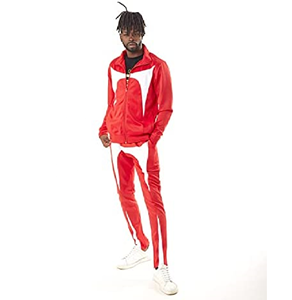 Combinaison de sport deux pièces pour homme, Logo personnalisé, vêtements actifs, fermeture éclair sur le devant, survêtement coupe cintrée, combinaison Spider Venom - Product Image 4