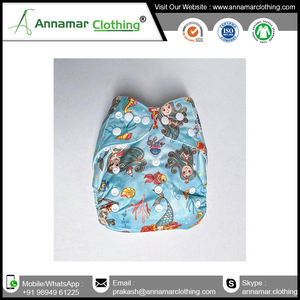 Washable Baby Cloth Diapers Nappies and Reusable Cloth Diapers with Cotton - Product Image 5