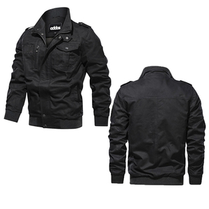 Men's <b>Winter</b> Bomber <b>Jacket</b> Stand Collar Customizable Private Label Your Own Logo Waterproof & Windproof OEM Service New - Product Image 3