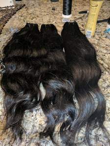 Extensiones de Cabello Humano Virgen Remy Indio Natural, Tejido Doble a Máquina, Micro-Link, Marca JAE, 100g - Product Image 5