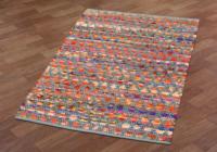 Kunden spezifische Baumwolllappen-Teppich durries