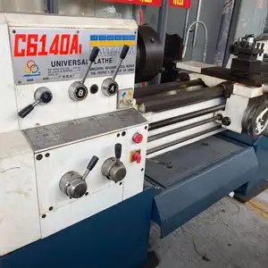 Máquina de torno usada | c6140 torno universal de precisão torno de metal horizontal para venda disponível