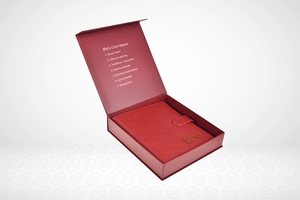 High Quality UV Advantage Foil <b>Organiser</b> Rigid Box Embossed Printing Matte Finish Industrial Use Calendar <b>Diary</b> Note Pen Watch - Product Image 5