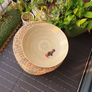 Bol de mélange pour salade de fruits, pièces, ensemble de Table, bols de service en mélamine avec couvercle imprimé espace de noël - Product Image 2