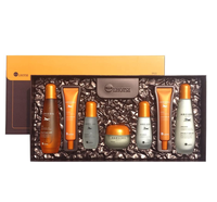 Ellelhotse Horse Oil Beauty Skincare, Kit de Cuidado Facial Profesional de 7 Piezas, Tónico, Emulsión, Crema, Antienvejecimiento, Blanqueador, K-Beauty