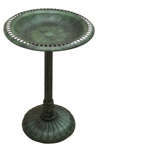<b>Garden</b> Decor Cast Iron Plant Hanger Green Bird Bath And Bird Feeder With <b>Hook</b> Wall Bracket <b>Garden</b> Bird Bath Bowl at best price - Product Image 5