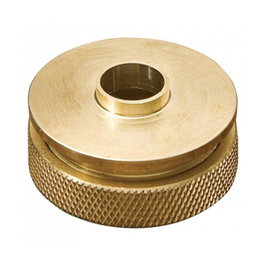 Conector Recto de Latón Moleteado Forjado para Tuberías, Rosca Macho y Hembra BSP NPT, Sanitario, Marca Personalizada, Multitamaño - Product Image 1