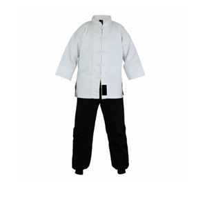 โรงงานผลิตยูโดเครื่องแบบเต็มแขนแห้งเร็วด้วยเข็มขัดกังฟูเครื่องแบบ - Product Image 4