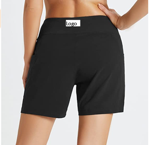 Womens High Waisted Swim Board Shorts <b>Tummy</b> <b>Control</b> With Liner Hot Selling Stock Lot Available Cheap Rated Shorts Customizable - Product Image 5