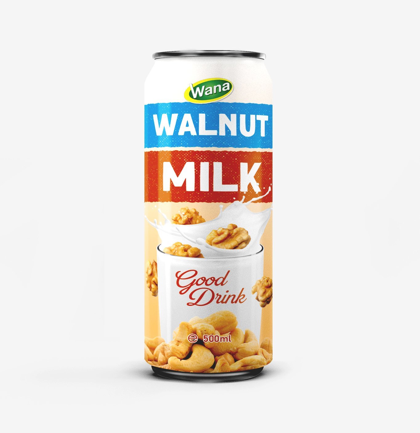 Healthy lifestyle with nut milk drinks // Good products, good health