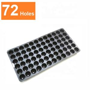 PS-sistema hidropónico para cultivo de plantas, bandeja para guardería, 72 celdas, agujeros cuadrados - Product Image 1