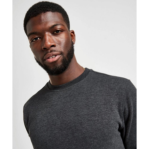 Sweat-shirt d'hiver pour homme, coupe classique, col rond, 100% coton, doublure polaire, style streetwear, personnalisable en gros - Product Image 3