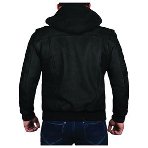 Chaquetas de cuero para hombre Otoño Invierno Moda Slim Fit Faux Leather Motocicleta Vintage Hombres Chaquetas Abrigos - Product Image 3