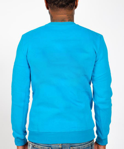 เสื้อสเวตเชิ้ตคอกลมแขนยาวสำหรับผู้ชายลายโลโก้แบบกำหนดเองสำหรับฤดูหนาว - ผ้าฝ้ายผสมโพลีเอสเตอร์ พิมพ์ลายโลโก้ตามสั่ง - Product Image 2