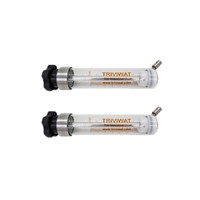Jeringa de vidrio de 50 ml, la más vendida, jeringa de vidrio de 1 ml para equipos de prueba con probador de bomba inyectora Mykros DGA, probador químico manual TRIVIWAT
