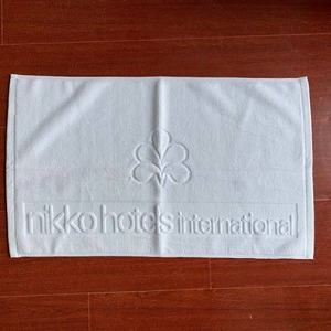 ผ้าฝ้ายเทอร์รี่100% โรงแรม Bathmats, Jacquard และธรรมดา - Product Image 2