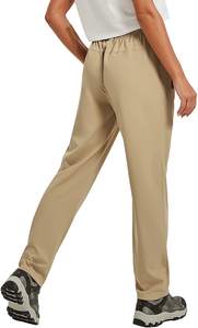 High Quality 100% Cotton <b>Women's</b> Track Pants Custom Logo Casual <b>Lightweight</b> Workout Outdoor <b>Trousers</b> Breathable Feature Pockets - Product Image 2