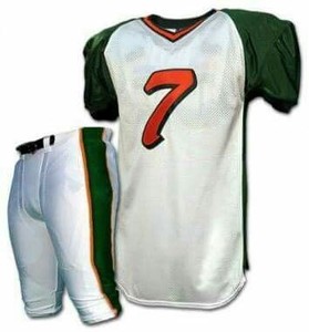 Uniforme de football américain personnalisé sublimé respirant grande taille pour adulte, maillot d'équipe imprimé intégral, fabricant OEM - Product Image 4