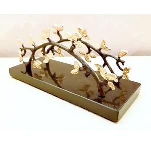 Soporte de servilletas de alta calidad para el hogar, vajilla de Hotel y restaurante, tamaño personalizado, diseño moderno, soporte de pañuelos de Metal - Product Image 2