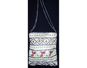 Nuevo Bolso de Diseño para Mujer, Bolso Bandolera, Geométrico, Rojo, Personalizable, Azul, Hecho a Mano, con Cierre de Cremallera, Casual - Product Image 4