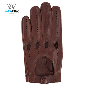 Vente directe de gants de conduite en cuir PU du fabricant Gants de saison d'hiver pour des gants de conduite confortables disponibles. - Product Image 5