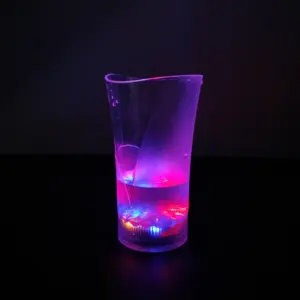 Luminous Colorful Glowing Whisky Wine Cup Flashing Light Led Sensor Cup For Bar