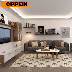 New Design Living Room Modern <strong>Corner</strong> Wooden <strong>TV</strong> <strong>Cabinet</strong> - Product Image 2